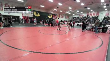 145 lbs Cons. Round 3 - Madelyn Hogue, Olympian vs Krista Ghosh, Valley Center
