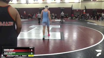 JV-35 lbs Cons. Semi - Gaven Bries, Dubuque Senior vs Alex Guzman, Waterloo East