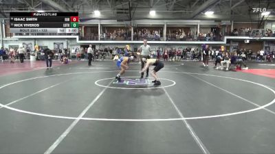 133 lbs Cons. Round 2 - Isaac Smith, Eureka vs Nick Viveros, Luther