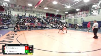 126 lbs Cons. Semi - Rene Cordero, Poway vs Ryder Fortenberry, Liberty
