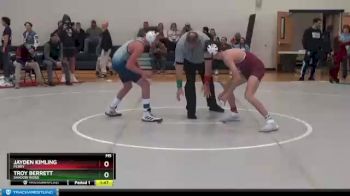 126 lbs Champ. Round 1 - Troy Berrett, Shadow Ridge vs Jayden Kimling, Perry