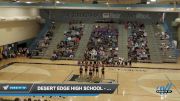 Desert Edge High School - Desert Edge High School [2022 Junior Varsity - Song/Pom - Novice Day 1] 2022 USA Arizona Regional I