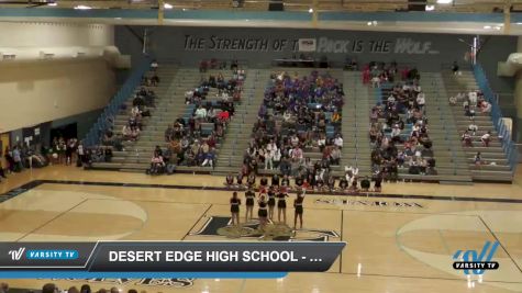 Desert Edge High School - Desert Edge High School [2022 Junior Varsity - Song/Pom - Novice Day 1] 2022 USA Arizona Regional I