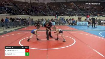 46 lbs Prelims - Elias Littlefield, Salina Wrestling Club (SWC) vs Hunter Howell, Noble Takedown Club