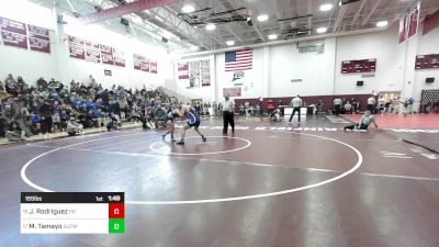 165 lbs Round Of 32 - Javon Rodriguez, Haddam-Killingworth vs Maddox Tamayo, Suffield/Windsor Locks