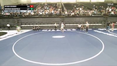 6A 175 lbs Semifinal - Ryker Roundy, Davis vs George Mansfield, Layton