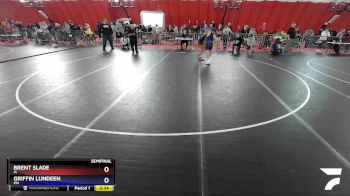 160 lbs Semifinal - Brent Slade, IA vs Griffin Lundeen, MN