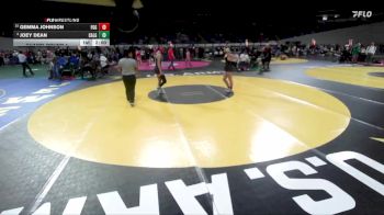 6A/5A Girls 125 Champ. Round 1 - Gemma Johnson, Forest Grove Girls vs Joey Dean, Caldera Girls