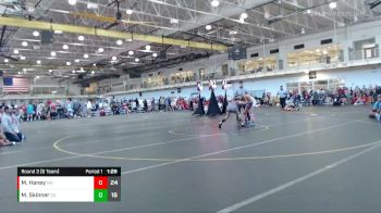 112 lbs Round 3 (6 Team) - Madison Haney, Missouri Black vs Mia Skinner, Swag Girls