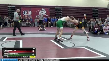 145 lbs 1st Place Match - Tucker Stangel, Osage vs Jaxon Miller, Carlisle