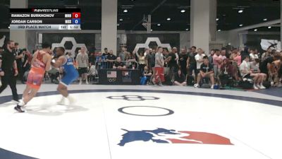 70 kg 3rd Place Match - Ramazon Burkhonov, Minnesota vs Jordan Carson, Missouri