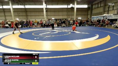 90 lbs Cons. Round 2 - Jaysun Dustin, Pocatello vs Logan McClain, Weiser