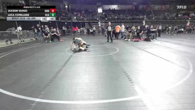 95 lbs Semifinal - Jaxson Vargo, Cordoba Trained vs Luca Cotellese, Clearview