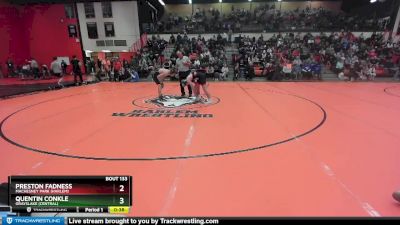 150 lbs Champ. Round 3 - Owen Hurd, HUNTLEY vs Carson Weber, Joliet (WEST)