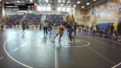 215 Blue Round 3 - Damarie Soto, Winter Haven vs Anthony Wright, Camden County