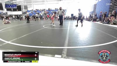 80 lbs Round 3 (4 Team) - Brantley Mulich, Missouri Outlaws vs Marcus Arnone, OpenMats Wrestling Club