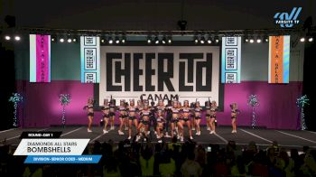 Diamonds All Stars - Bombshells [2024 L3 Senior Coed - Medium Day 1] 2024 CANAM Grand Nationals