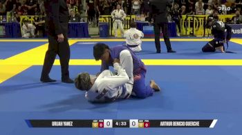Arthur Benicio Guerche vs Urijah Yanez 2025 World Jiu-Jitsu IBJJF Championship