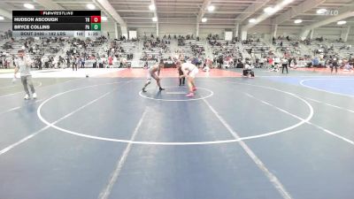 182 lbs Round Of 16 - Hudson Ascough, TN vs Bryce Collins, PA