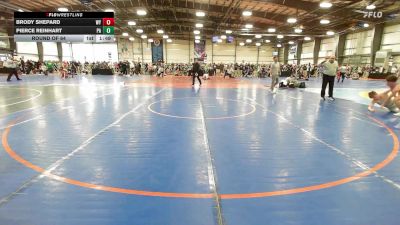 126 lbs Round Of 64 - Brody Shepard, WY vs Pierce Reinhart, PA