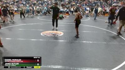 100 lbs Cons. Round 2 - James Butler, Cane Bay Cobras vs Daniel Morales, Buford Stingers Wrestling