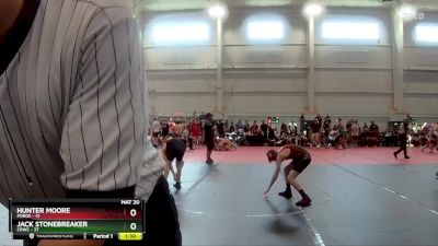 100 lbs Round 5 (8 Team) - Jack Stonebreaker, CRWC vs Hunter Moore, FORGE