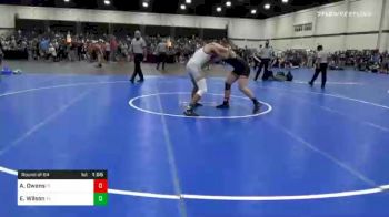 182 lbs Prelims - Alexzander Owens, FL vs Ethan Wilson, TX