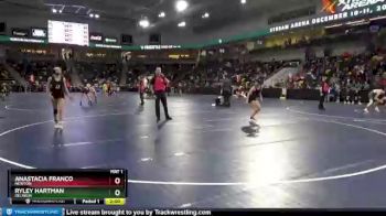 115 lbs Cons. Round 2 - Ryley Hartman, Oelwein vs Anastacia Franco, Newton