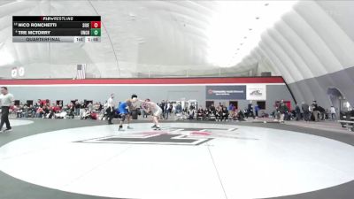 184 lbs Quarterfinal - Nico Ronchetti, SIU Edwardsville vs Tre McTorry, Unattached Chattanooga
