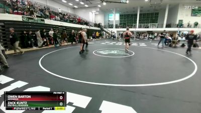 190 lbs Quarterfinal - Owen Barton, Kemmerer vs Zack Kuntz, Greybull/Riverside