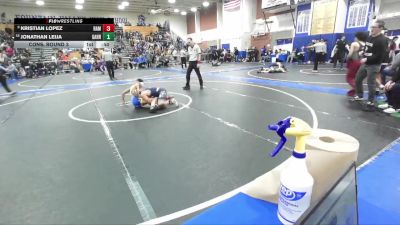 113 lbs Cons. Round 3 - Kristian Lopez, Ramona vs Jonathan Leija, Gahr