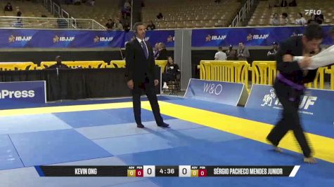 Sérgio Pacheco Mendes Junior vs Kevin Ong 2026 Pan Jiu Jitsu IBJJF Championship