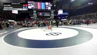 120 lbs Cons. Rd Of 64 - Ella Hart, OH vs Grace Kenna, MA