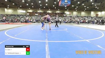 175 lbs Round Of 32 - Gabe Cox, New Plymouth vs George Tahdooahnippa, Elgin Wrestling