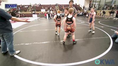 85-90 lbs Rr Rnd 2 - Noah Linderman, Cushing Tigers vs Wyatt Haden, Cushing Tigers