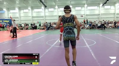 120 lbs Round 6 (8 Team) - Cael Yankin, Team Shutt Dynasty vs Kemon Downing, Tar River WC