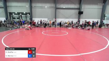 60 kg Rr Rnd 4 - Riley Shaffer, Knights Wrestling Club vs Harry Marino, KT Kidz