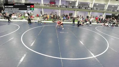 16U BOYS HARD LUCK - 104.8-105.6 Champ. Round 1 - Eli Lonski, Montana vs Jericho Burkart, Threestyle Wrestling Of Oklahoma