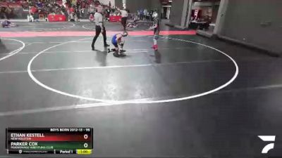 95 lbs Cons. Round 2 - Parker Cox, Mukwonago Wrestling Club vs Ethan Kestell, New Holstein