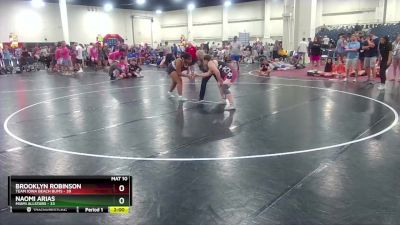 235 lbs Champ Round 1 (16 Team) - Brooklyn Robinson, Team Iowa Beach Bums vs Naomi Arias, MIAMI ALLSTARS