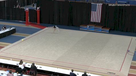 Tova Hayete - Ball - 2021 Rhythmic Elite Qualifier