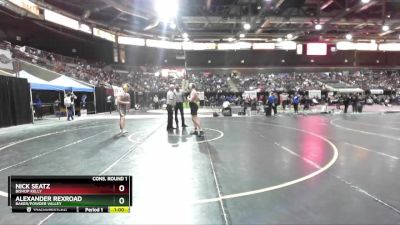 182 lbs Cons. Round 1 - Nick Seatz, Bishop Kelly vs Alexander Rexroad, Baker/Powder Valley