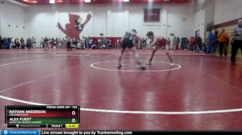 132 lbs Champ. Round 2 - Nathan Anderson, Columbus East vs Alex Furst, Hamilton Heights Huskies