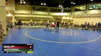 160 lbs Round 4 (16 Team) - Garrett Benfield, Combat Athletics Star-Lord vs Samuel West, Iowa Black