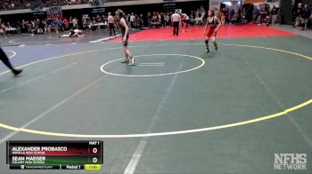 103 lbs Cons. Round 1 - Sean Maeger, Colony High School vs ALEXANDER PROBASCO, Wasilla High School