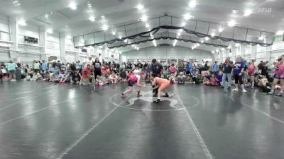 92 lbs Round Robin 3 - Grace Winther, North Carolina National Team - G vs Braelynn Stetler, Claymont Orange - G