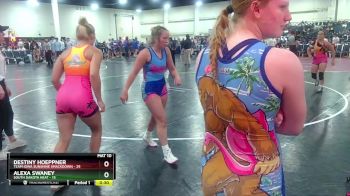 140 lbs Round 4 (8 Team) - Andelyn Cabalka, Team Iowa Sunshine Smackdown vs Allison Neitzel, South Dakota Heat