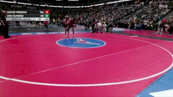 157-4A Champ. Round 1 - Justus Freeman, Pueblo East vs Lino Oliverez, Riverdale Ridge