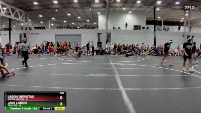 120 lbs Round 4 (8 Team) - Jake Landis, Team 922 vs Jason Difrietus, Savage Reapers