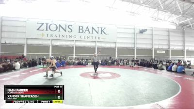 150 lbs Cons. Round 2 - Xander Shafizadeh, Hillcrest vs Nash Parker, Pleasant Grove